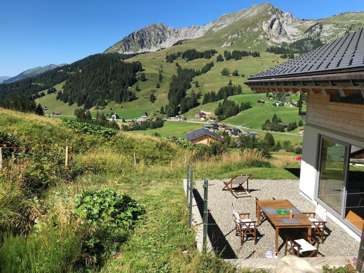 Alpine Dream Chalet With Spa Close To Lake Geneva Les Mosses Exterior foto