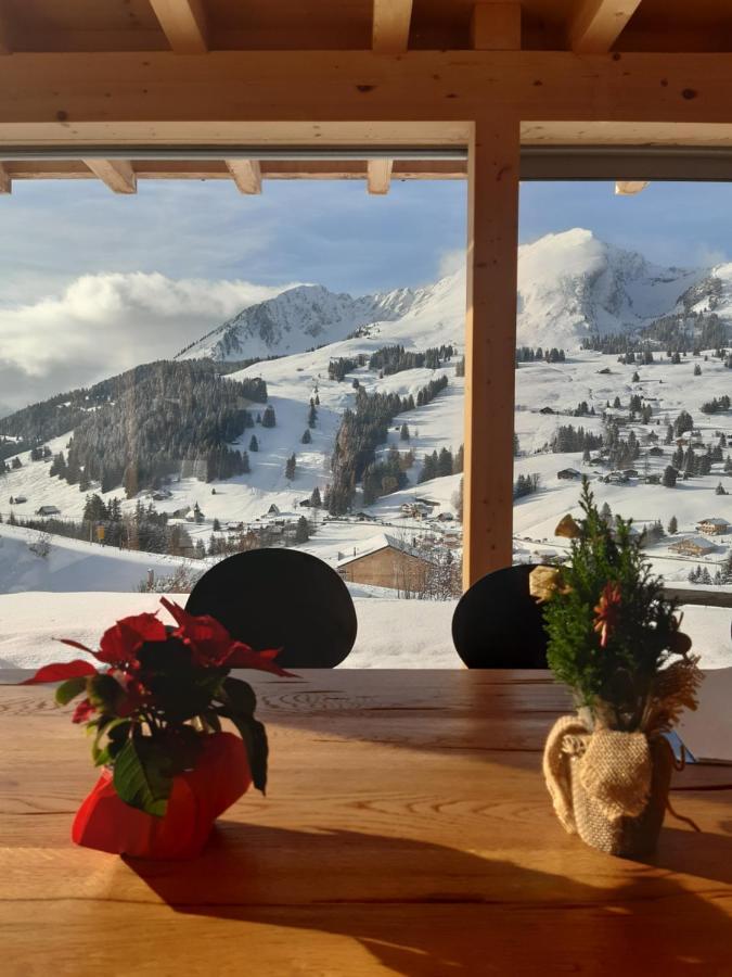 Alpine Dream Chalet With Spa Close To Lake Geneva Les Mosses Exterior foto