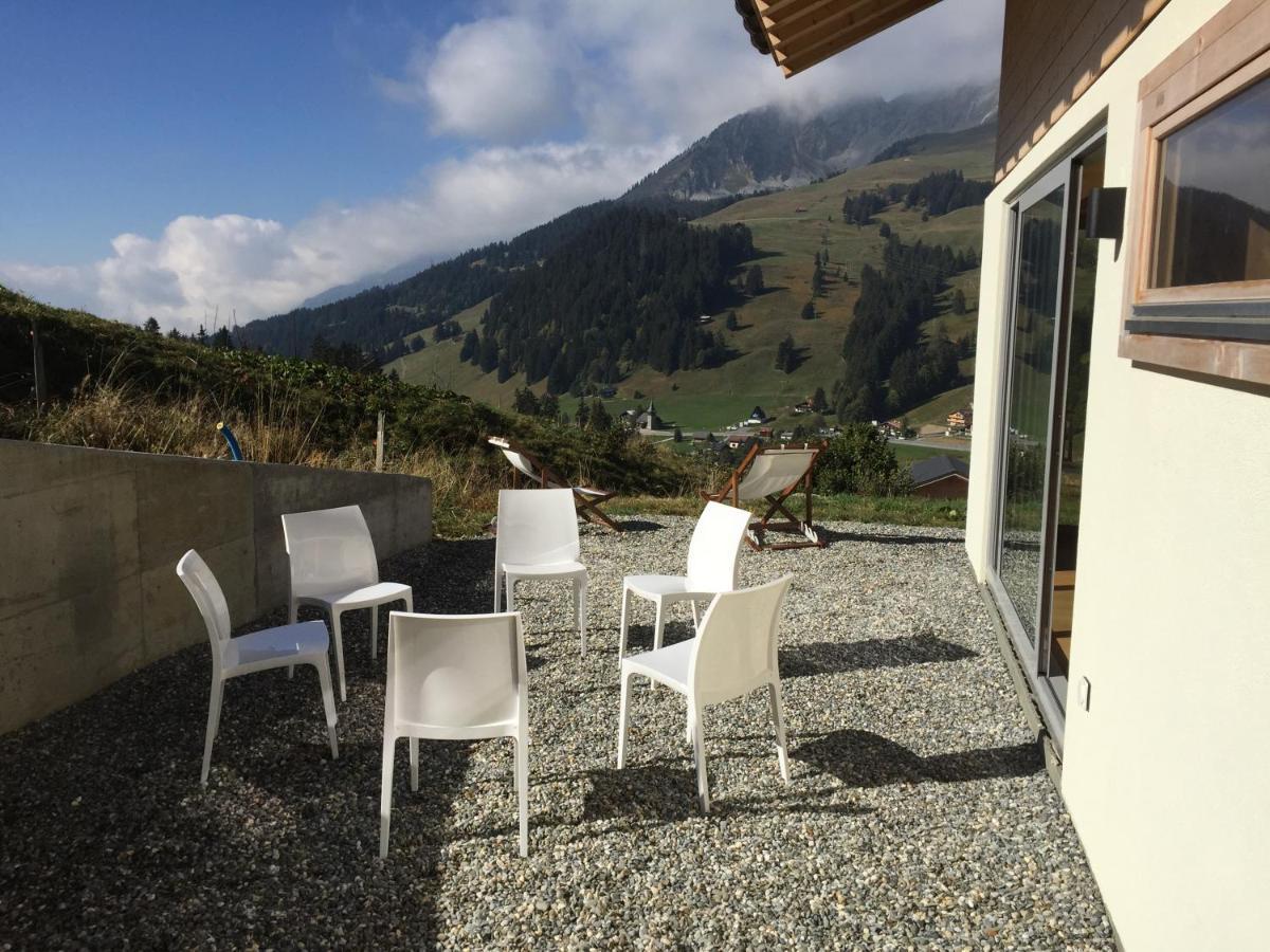 Alpine Dream Chalet With Spa Close To Lake Geneva Les Mosses Exterior foto